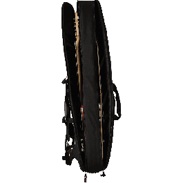 GATOR 4G Funda para 2 Guitarras Eléctricas Nylon Acolchado Negro