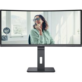 AOC Monitor CU34P3CV 86.0cm (34") UltraWide Quad HD VA Curvo 3440 x 1440