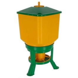 Comedero automático con patas - KERBL - 30 L - Amarillo / Verde Precio: 64.49999985. SKU: B1F7SXDJK9