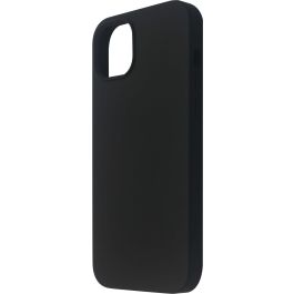 eSTUFF Funda magnética de silicona INFINITE ROME para iPhone 12/12 Pro - Negra - 81% material reciclado