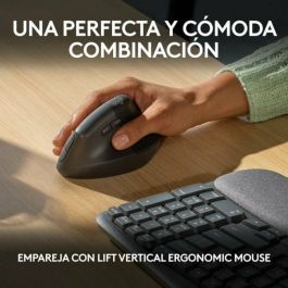 Teclado Logitech Gris Qwerty Español QWERTY