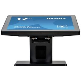 IIYAMA T1721MSC-B2 Monitor Táctil 17" SXGA LED, Multi-Touch 10 puntos, HDMI+VGA, 5ms, Negro