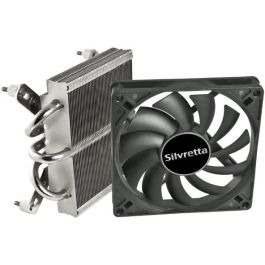 EKL Alpenfön Silvretta Cooler Multi para CPU | Sockets AM2, AM3, FM1, FM2, LGA 1151 | Ventilador PWM 92mm, Flujo de aire 80.03 m³/h, Negro