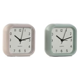 Reloj Despertador Basicos DKD Home Decor Verde Menta Rosa 4.4 x 10 x 10.3 cm (2 Unidades) Reloj Despertador Basicos DKD Home Decor Verde Menta Rosa 4.4 x 10 x 10.3 cm (2 Unidades)