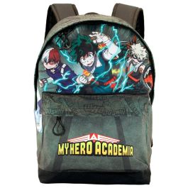 KARACTERMANIA Mochila Urbana My Hero Academia Battle 41cm Ligera con Bolsillo Frontal y Asas Acolchadas Adaptable a Trolley