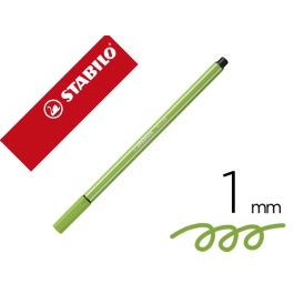 Stabilo Rotulador Pen 68 Verde Claro Caja 10 Ud