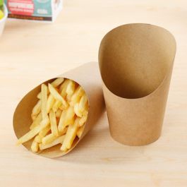 Algon Set 12 Envases Kraft 9 x 9 x 13.5 cm (24 Unidades)