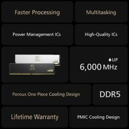 Team Group CTCED532G6000HC30DC01 T-CREATE EXPERT Módulo de Memoria RAM 32 GB (2x16 GB) DDR5 6000 MHz CL30 para PC Negro