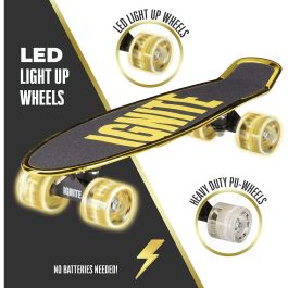 Mondo Urban Slide Set - IGNITE Combo Set Tyro Monopatín y Protecciones - Dorado MON8001011255689