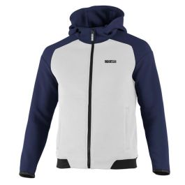 Sparco Sudadera Con Capucha Y Cremallera Wh-Bm Talla S SBMJ0012B0W1800S Algodón/Poliéster