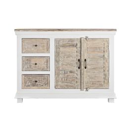 Buffet Romantico DKD Home Decor Blanco Natural 25 x 91 x 122 cm