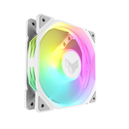 Asus TUF GAMING TR120 ARGB REVERSE 1-pack White Carcasa del ordenador Refrigerador de aire 12 cm Blanco Iluminación LED RGB