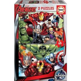 Puzzle 2x48 piezas avengers Puzzle 2x48 piezas avengers
