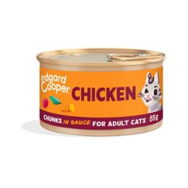 Feline Adult Trocitos de Pollo de Corral en Lata - 18 unidades de 85 gr Precio: 23.4999996. SKU: B16TQTLEQY