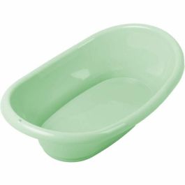 Thermobaby VASCO Bañera Moderna y Confortable para Bebé, Compatible con Tumbona - Verde Celadon