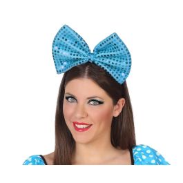 Diadema de lazo azul con lentejuelas para disfraces y fiestas temáticas Precio: 1.49999949. SKU: S1130278