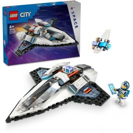 LEGO 60430 Nave Espacial Interestelar City con Dron Robótico convertible en Mochila Propulsora Juguete Construcción