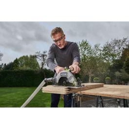 Ryobi AAAOB86315 Sierra circular sin escobillas 18V, disco 184x16mm, 4.500 rpm. Incluye hoja de 24 dientes