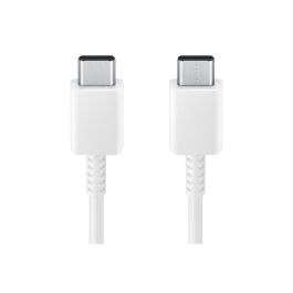 Samsung EP-DX310JWEGEU Cargador Carga y Transmisión de Datos Rápida 60W USB-C Doble 1.8m Blanco