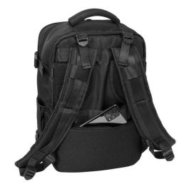 Safta Mochila de Viaje para Cabina, Apta para Portátil de hasta 15,6 Pulgadas, en Color Negro y Dimensiones 440x290x190 mm