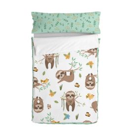 Saco Nórdico con Relleno HappyFriday Moshi Moshi Happy Sloth Multicolor 105 x 200 cm Precio: 112.50000047. SKU: B18799YWE3