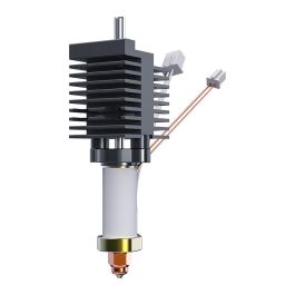 Creality 4001030157 Boquilla o Bloque Calefactor Negro de Metal para Impresora 3D, Compatible con Modelo K2, 0.4 mm