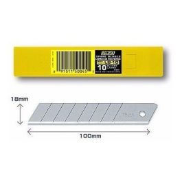 Olfa Cúter Repuesto 100x18 mm - Cuchilla Fracturable 10 Cuchillas Precio: 4.88999962. SKU: B15ELE92R4