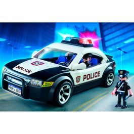 Playmobil 5673 Coche de Policía City Action Americano con 2 figuras y luz intermitente
