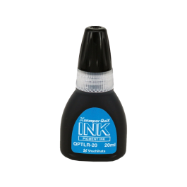 X'stamper Tinta Quix para Sellos Negra Bote 20 ml Alto Rendimiento 5000 Impresiones