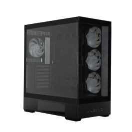 Zalman P40 DS BLACK Midi Tower PC Negro con Pantalla LCD 9.1"