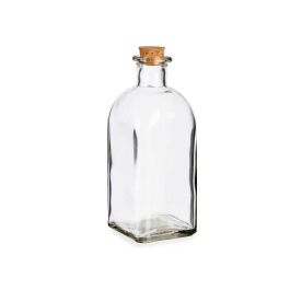 Frasca de vidrio 750 ml con tapón de corcho Vivalto - 8x21x8 cm (24 Unidades) Frasca de vidrio 750 ml con tapón de corcho Vivalto - 8x21x8 cm (24 Unidades)
