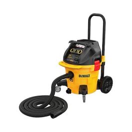 DeWALT DWV905H-QS Aspiradora Industrial Clase H, seca y húmeda, 38L, 1400W, 25 kPa, color amarillo