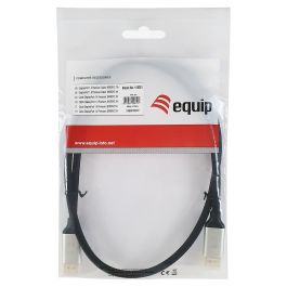 EQUIP Cable DisplayPort 1.4 Premium 119263, 3m, 8K/60Hz, Macho a Macho, HDCP 2.2, Chapado en Oro, Aluminio/Negro