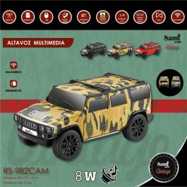 SAMI Altavoz Vintage Multimedia Camouflage Hummer