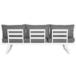 Sofa DKD Home Decor Gris 68 x 65 x 198 cm Set de 3