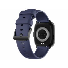 Trevi T-FIT 265 A Reloj inteligente Pantalla Táctil AMOLED 1.75" (4,45 cm) con Monitor Frecuencia Cardíaca, IP67 y Correa Negra/Azul