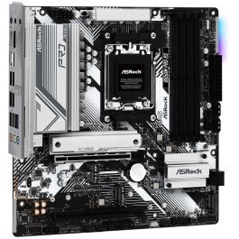 ASRock B650M Pro RS AM5 mATX HDMI/DP DDR5 Placa Base para AMD Ryzen 7000 con Zócalo AM5, Formato Micro-ATX y Soporte DDR5