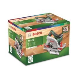 Bosch PKS 55A Sierra circular con CleanSystem (85% absorción de polvo), CutControl, Softgrip y placa base robusta Bosch PKS 55A Sierra circular con CleanSystem (85% absorción de polvo), CutControl, Softgrip y placa base robusta