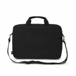 Dicota Top Traveller ONE Maletín Toploader Acolchado para Portátil 13-14.1 pulgadas Negro, Bolsillo Organizador, PET Reciclado