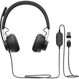 Logitech Wired Personal Video CollabKit EMEA - Sistema Videoconferencia Full HD Grafito