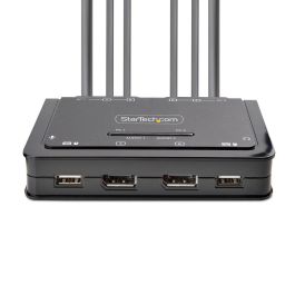 Switch KVM Startech C2-DD46-UA2-CBL-KVM 1,5 m Switch KVM Startech C2-DD46-UA2-CBL-KVM 1,5 m