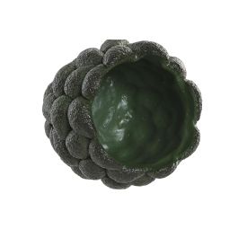 DKD Home Decor Avocados25 Jarrón Tropical Verde Cemento 18 x 17 x 18 cm (4 Unidades)