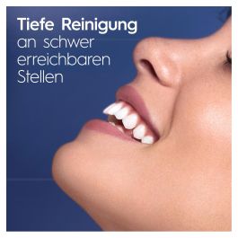 Oral-B Oxyjet JAS23 Munddusche con Bluetooth, Sensor de Presión Inteligente, Temporizador y Cargador - Blanco