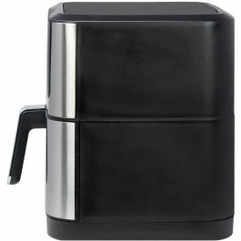 Jocca 2193 Freidora sin Aceite de Gran Capacidad 8 Litros, Potencia 1800W, Acero Inoxidable. Medidas: 30.3x38.3x35.1 cm