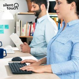 Logitech Combo Inalámbrico Silencioso MK295, Teclado y Ratón, Tecnología SilentTouch, Español