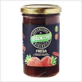 BIOCOP Compota de Fresa Bio 265g. Elaborada con fresas maduras y zumo de manzana, ideal para untar y postres. Precio: 5.5. SKU: B19R725QRA