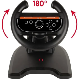 Konix Volante Racing Konix3328170306201 con Mando Joy-Con 2 para Nintendo Switch - Compatible con Mario Kart World y Soporte con Ventosa