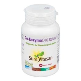 SURA VITASAN Co-Enzyma Q10 Retard 60 Cápsulas - Ubiquinona 100mg, alta biodisponibilidad, libre de OGM Precio: 37.5899997. SKU: B1C57M5ZMF