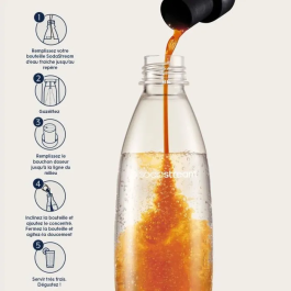 Sodastream Concentrados Lipton Ice Tea - Pack 6 Botellas (440 ml cada una) - Hasta 54L de Bebidas