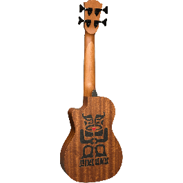 Ukelele Lag Tiki Uku Mini Bass Cutaway Eletroacustico